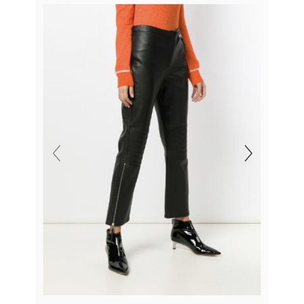 By Malene Birger Virona Lambskin Leather Pants 38